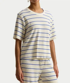 Polo Club Terry Knit Short Sleeve Pajama Set