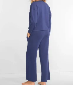 Polo Club Terry Wide Leg Pants Set