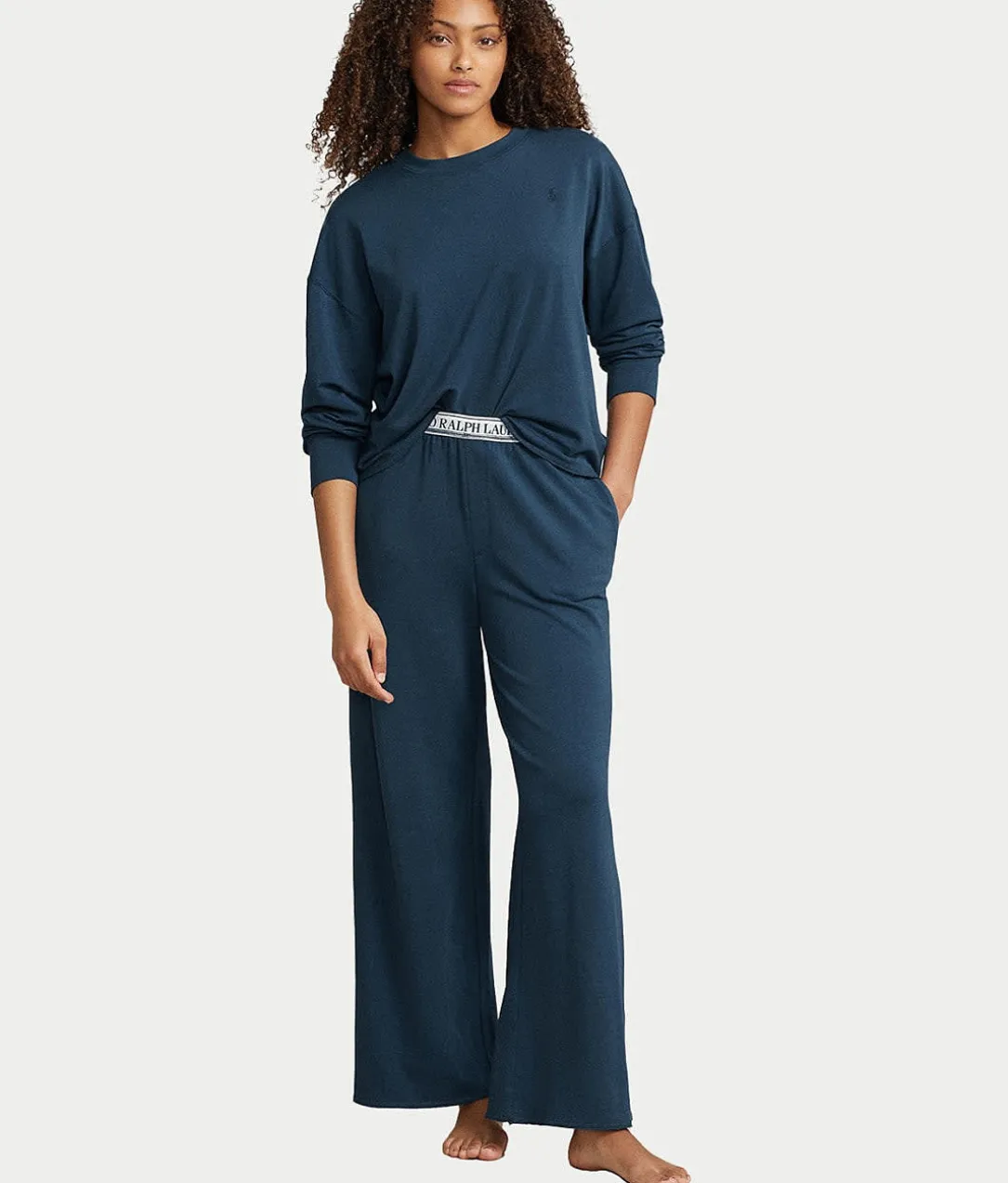 Polo Club Terry Wide Leg Pants Set