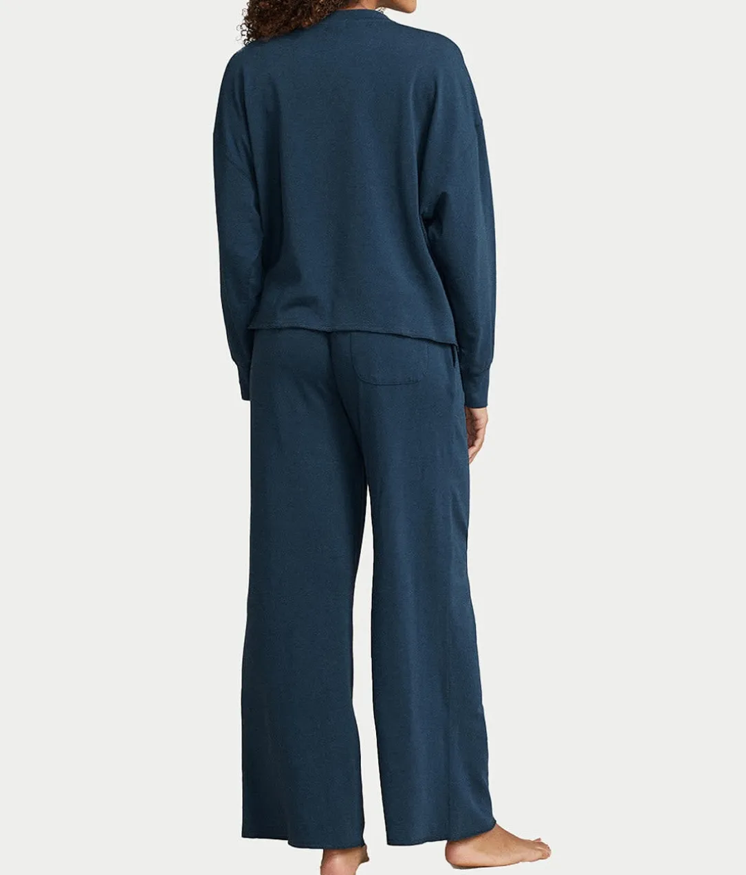 Polo Club Terry Wide Leg Pants Set