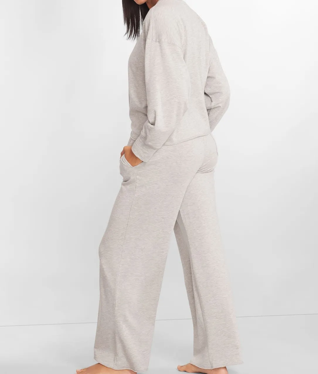 Polo Club Terry Wide Leg Pants Set