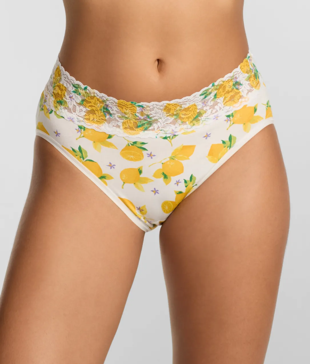 Printed Supima Cotton French Brief