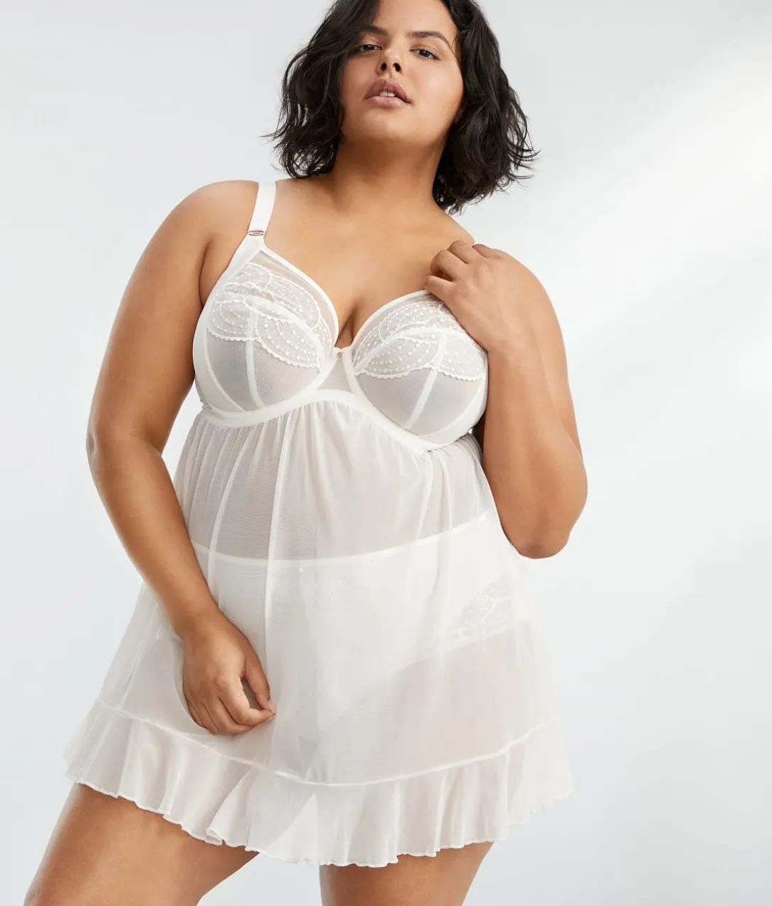 Priya Plunge Babydoll