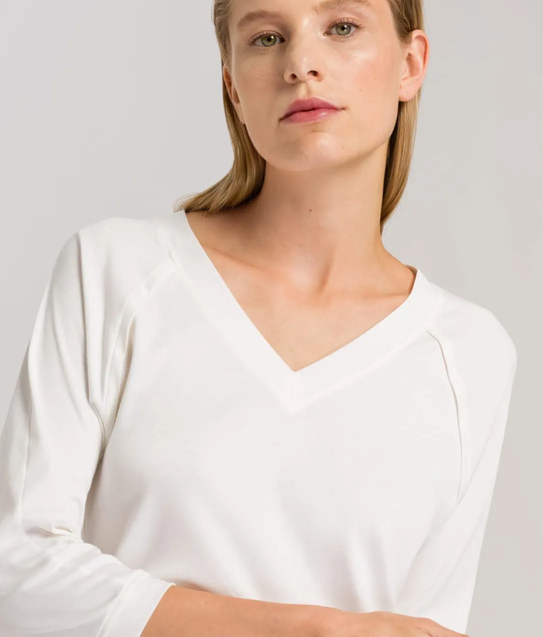 Pure Essence V-Neck Cotton Nightgown