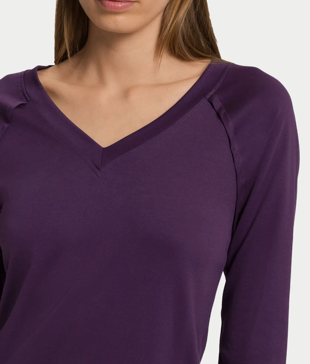 Pure Essence V-Neck Cotton Nightgown