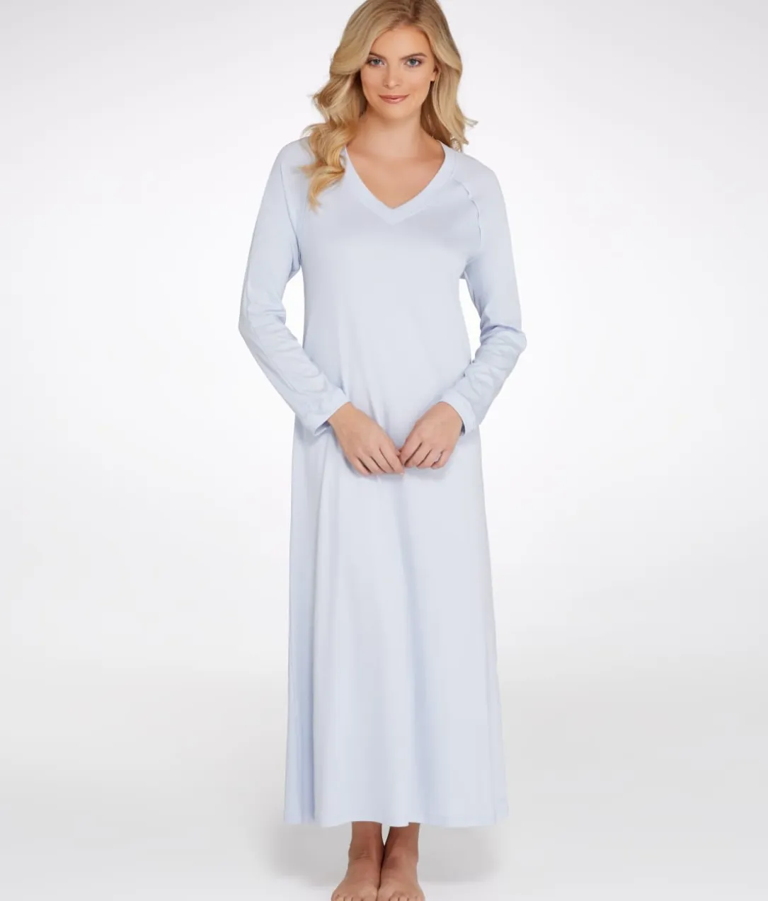 Pure Essence V-Neck Cotton Nightdress