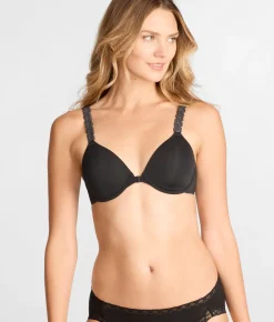 Pure Luxe Front-Close T-Shirt Bra