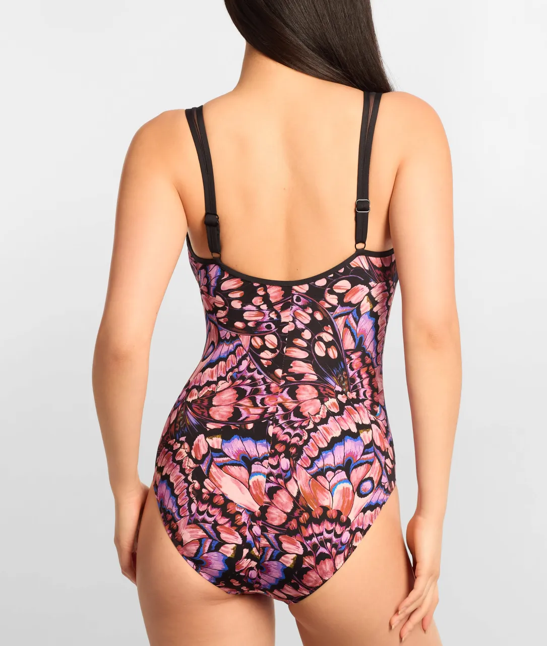Retro Butterfly Frascati Slimming One-Piece