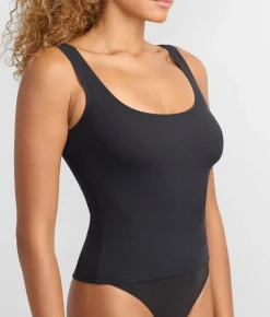 Ribbed Knit Lounge Tank