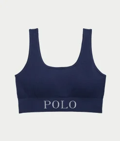 Ribbed Seamless Scoop Cropped Tank