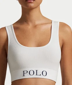 Ribbed Seamless Scoop Cropped Tank