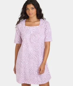 Romantic Fields Elbow-Length Sleep Shirt