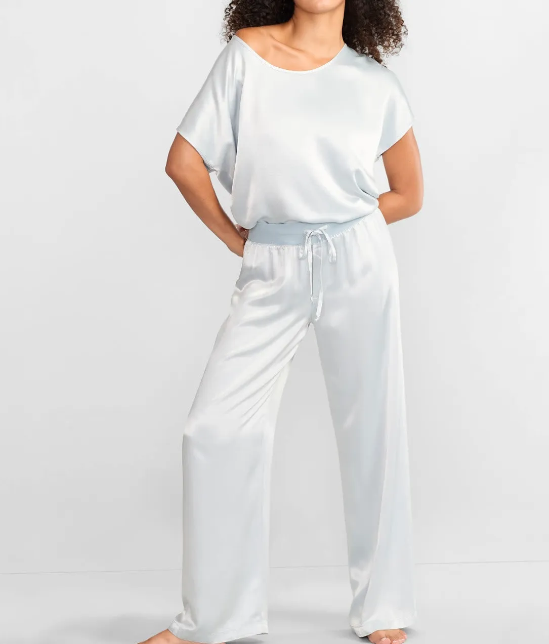 Roxxy Satin Lounge Top