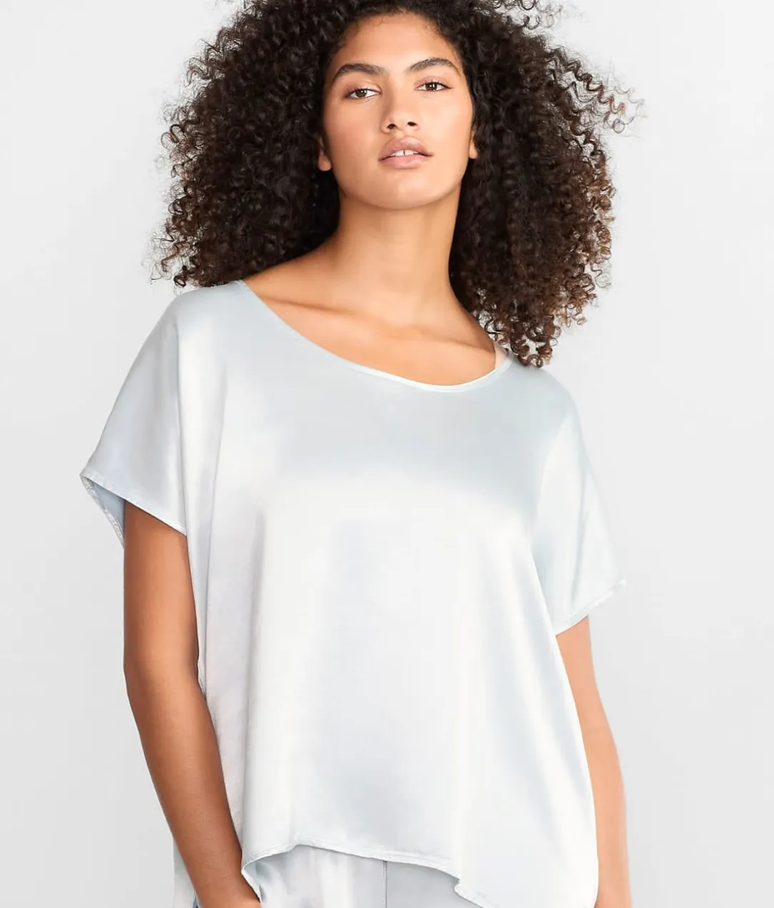 Roxxy Satin Lounge Top