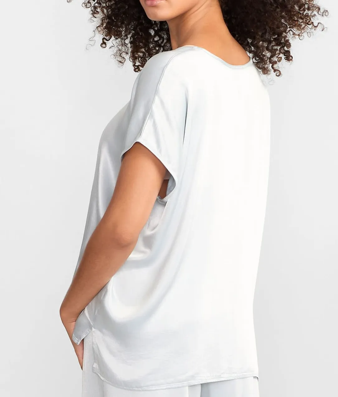 Roxxy Satin Lounge Top