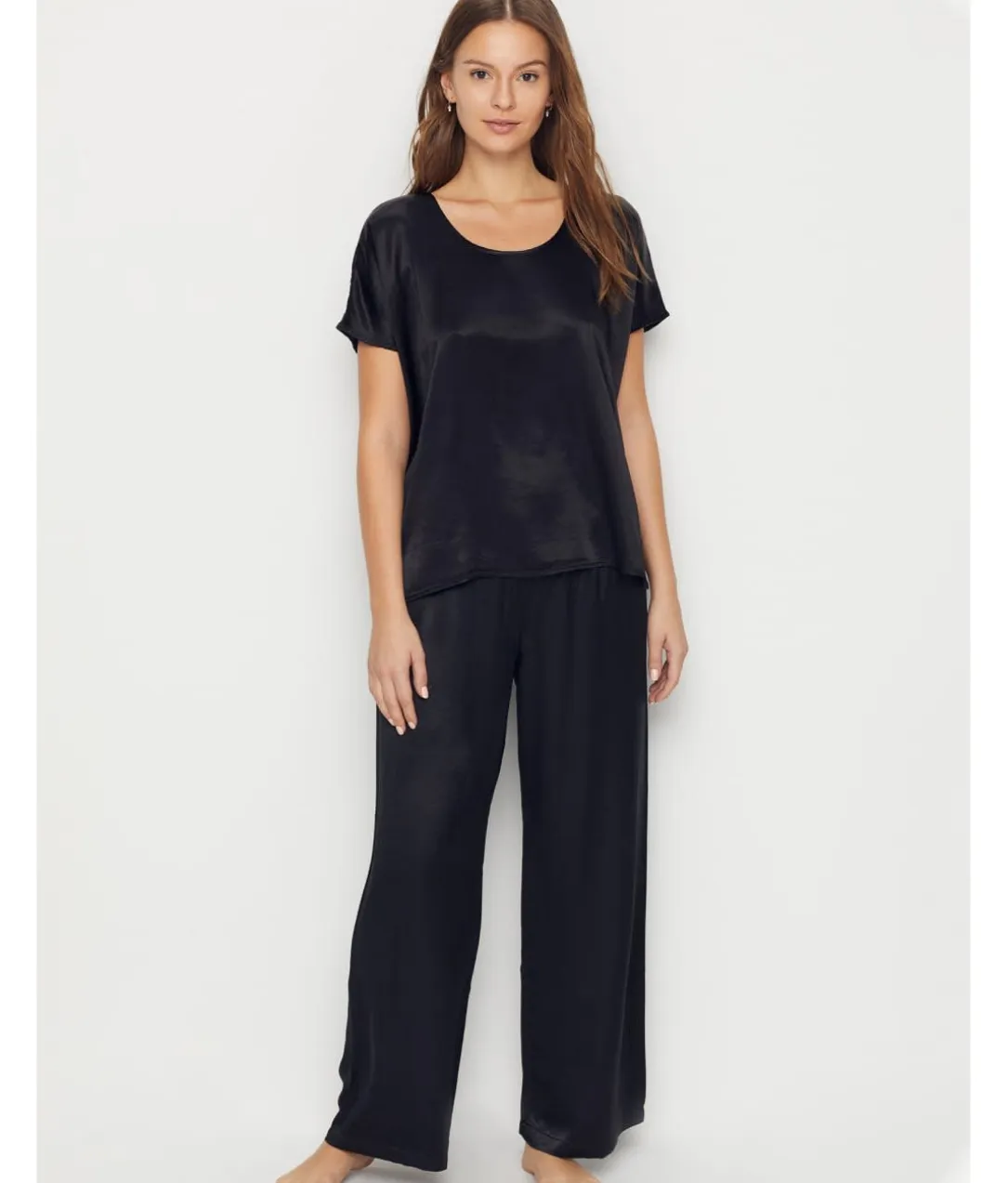 Roxxy Satin Lounge Top