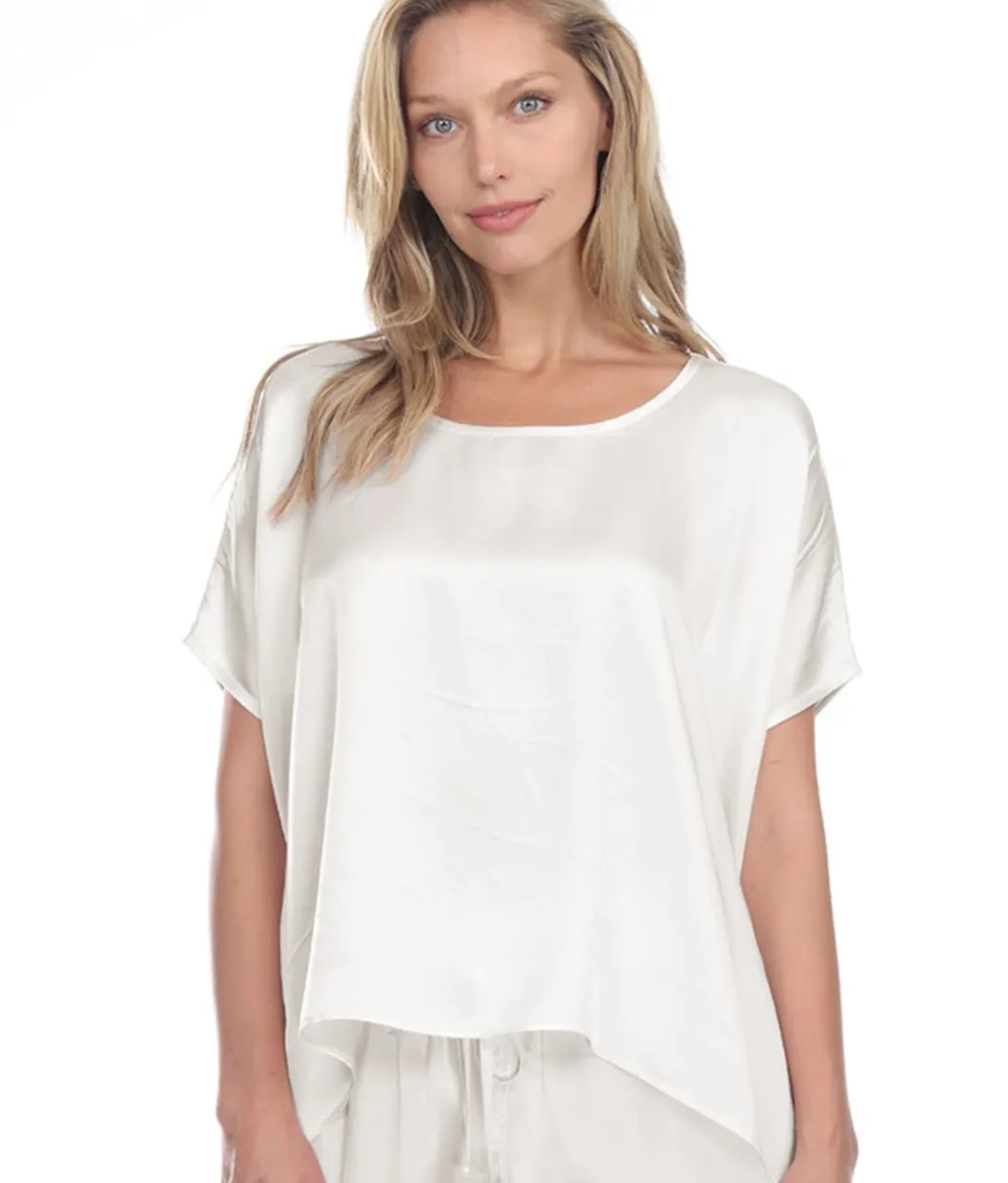 Roxxy Satin Lounge Top
