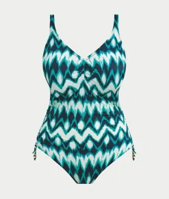 Sabana V-Neck Underwire One-Piece Swimsuit
