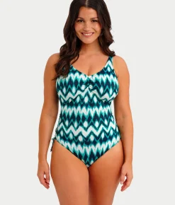 Sabana V-Neck Underwire One-Piece Swimsuit