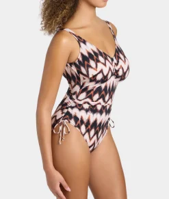 Sabana V-Neck Underwire One-Piece Swimsuit