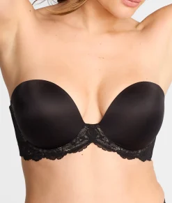 Self-Assured Push-Up Strapless Bra