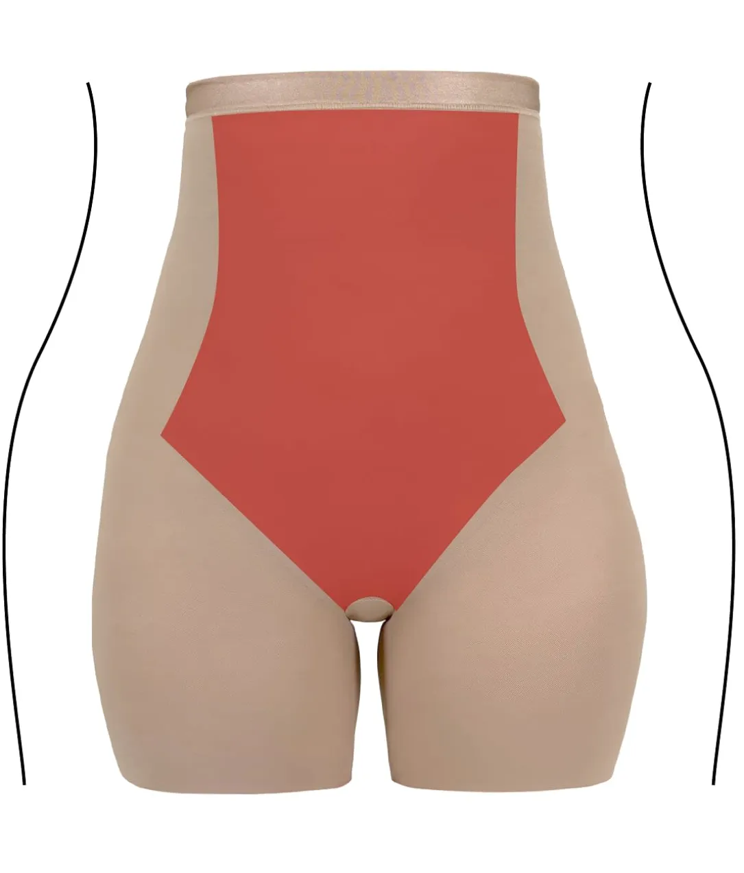 Shape Revelation Firm Control Hourglass High-Waist Thigh Shaper