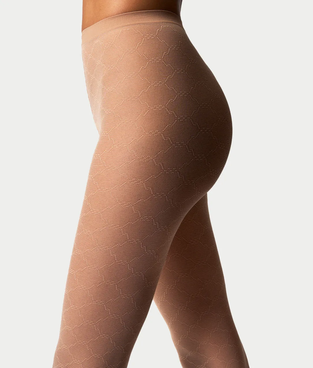 Sheer Pattern Tights