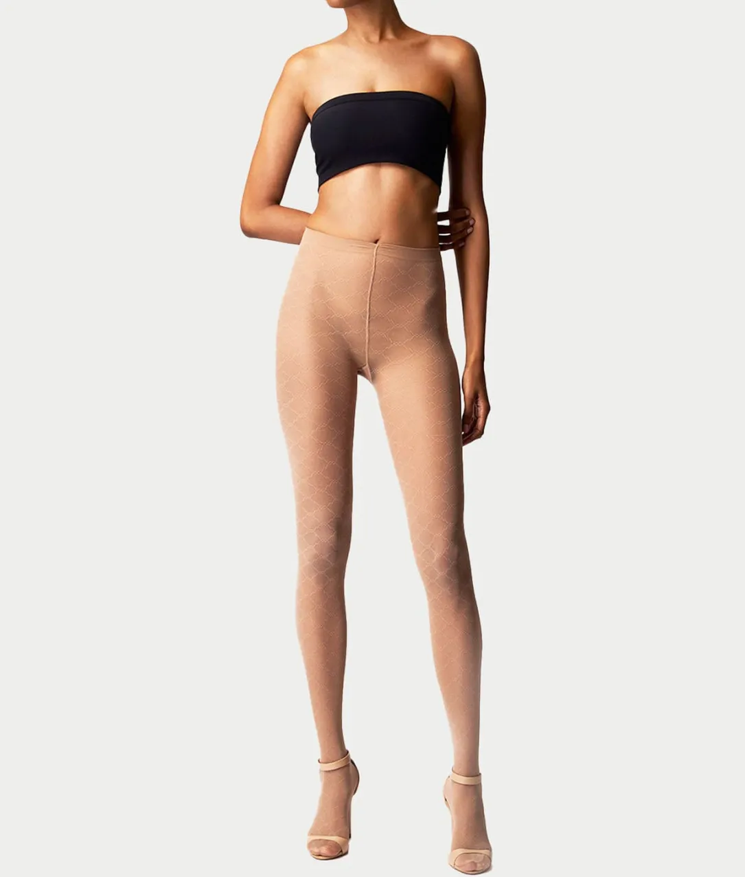 Sheer Pattern Tights