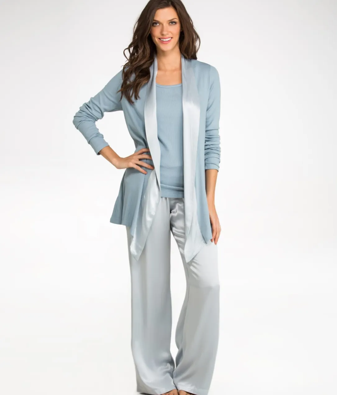 Shelby Knit Lounge Cardigan Wrap