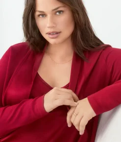 Shelby Knit Lounge Cardigan Wrap