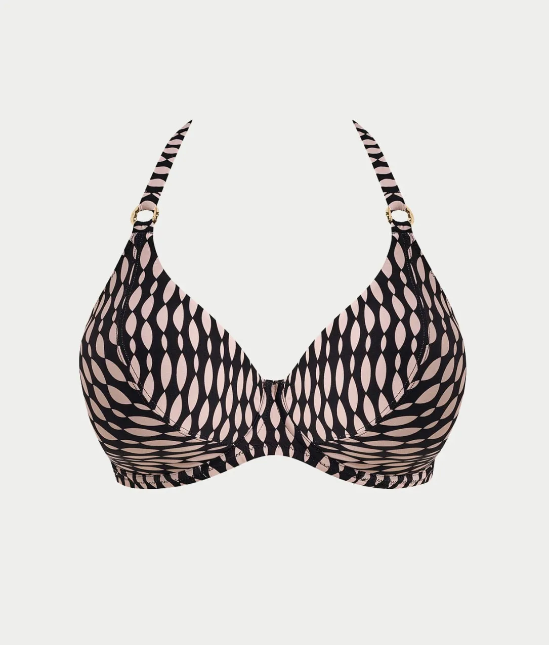 Shell Bay Halter Bikini Top