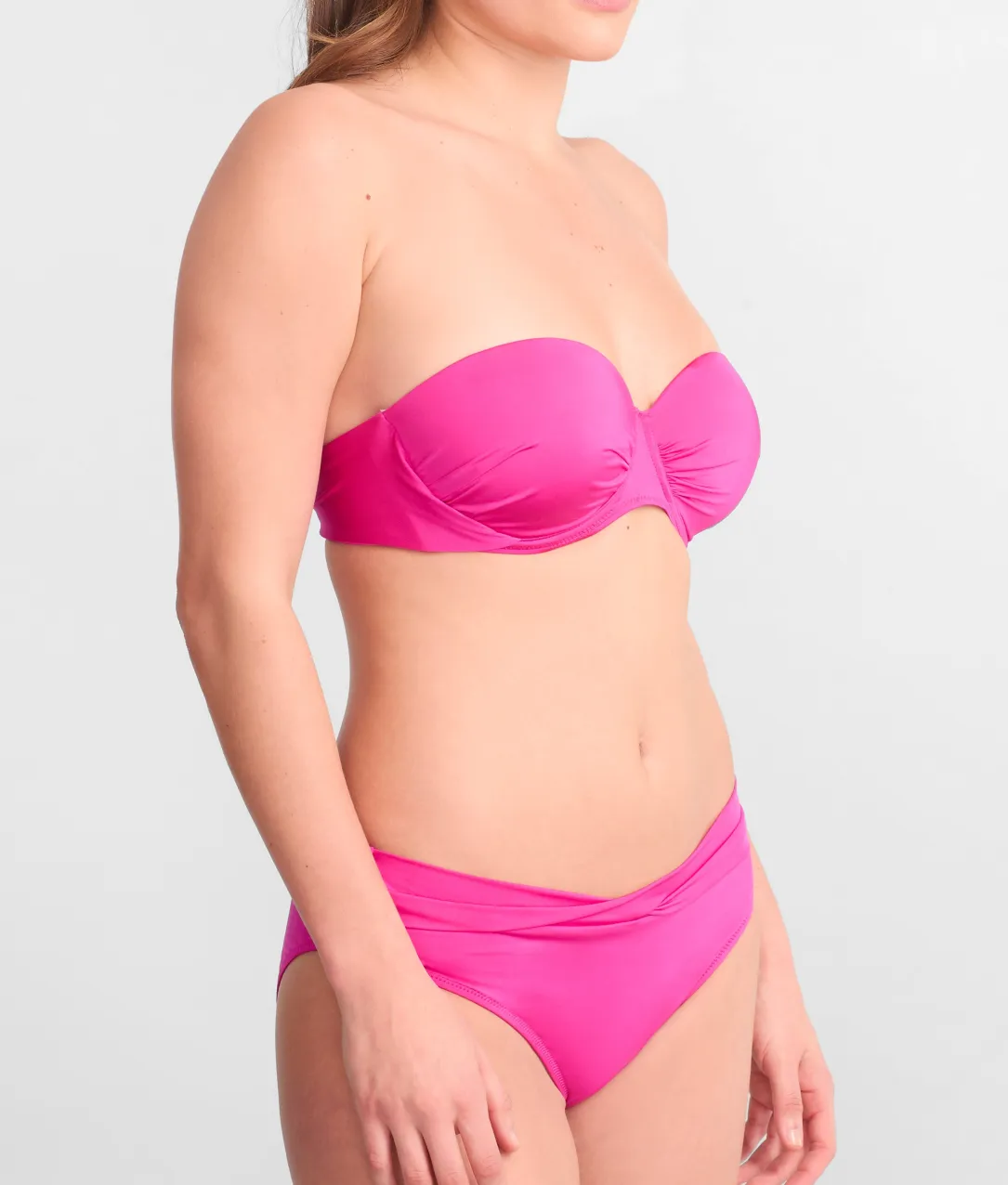 Shiny Basics Catalina Bandeau Bikini Top