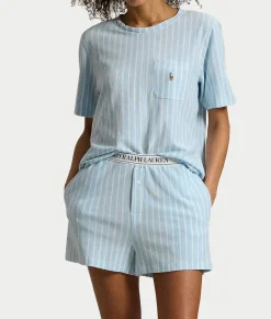 Short Sleeve Knit Short Set