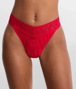 Signature Lace Original Rise Thong