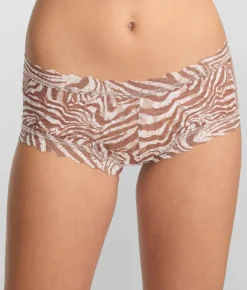 Signature Lace Printed Boyshort