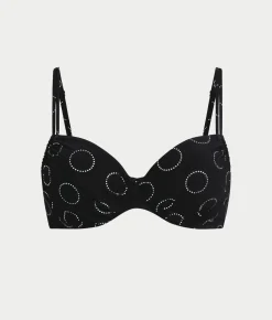 Silver Pearls Lucia Bikini Top