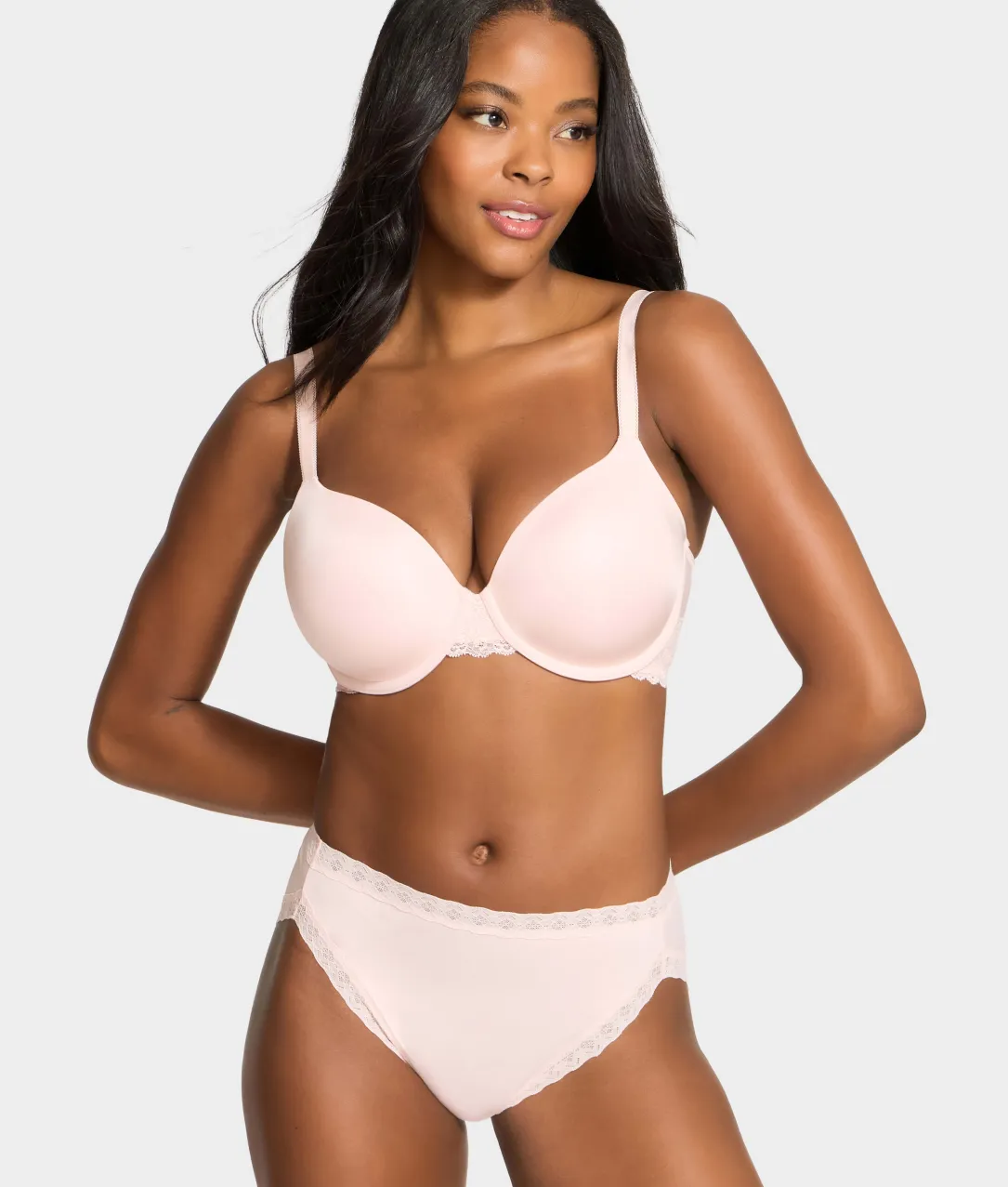 Simply Dreamy Lace Trim French Cut