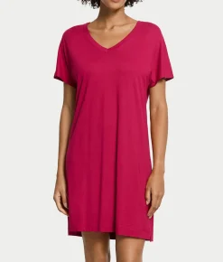 Sleep and Lounge V-Neck Cotton And TENCEL™ Nightgown