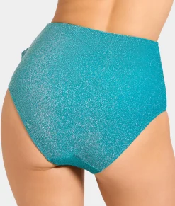 Sparkle High-Waist Bikini Bottom