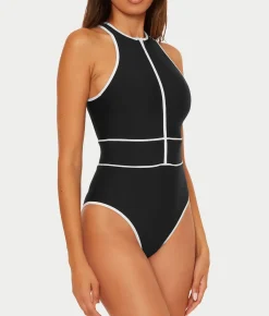 Sport Mode High-Neck One-Piece