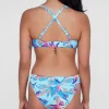Square Neck Underwire Bralette Bikini Top