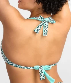 Summer Cheetah Verso Reversible Bikini Top