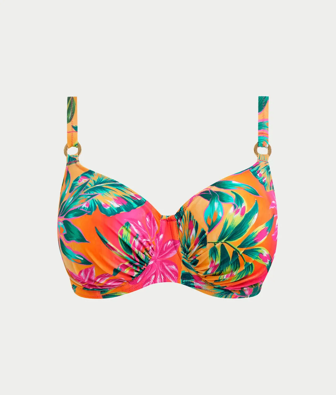 Sunset Reef Gather Full Cup Bikini Top