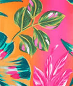 Sunset Reef Halter Bikini Top