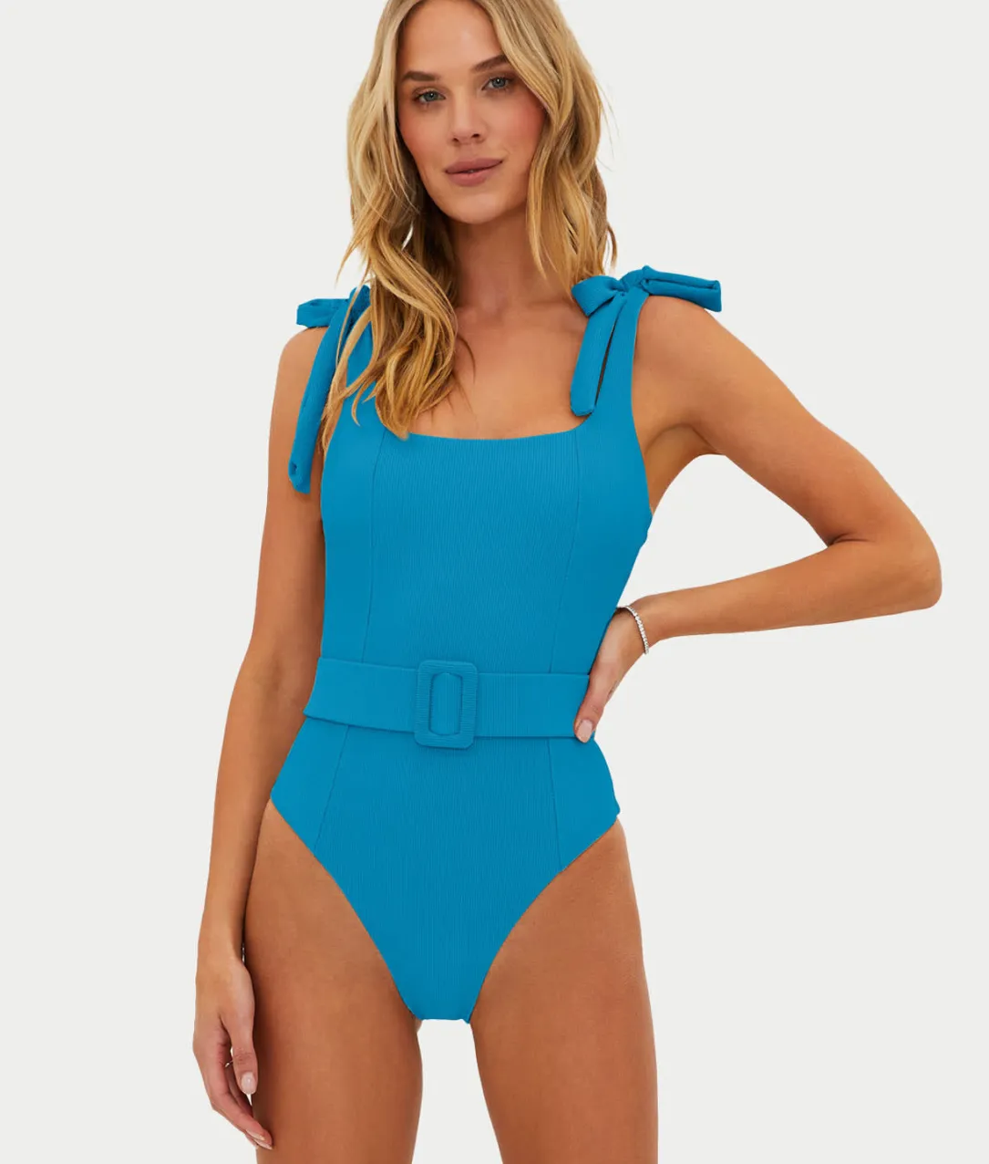 Sydney Belted One-Piece Swimsuit