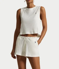 Tank & Boxer Knit Pajama Set