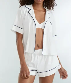 The Audrey Knit Pajama Short Set