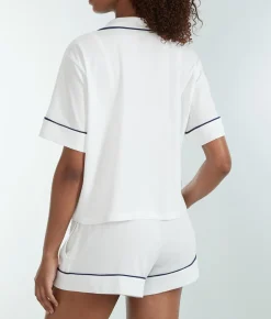 The Audrey Knit Pajama Short Set