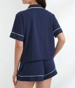 The Audrey Knit Pajama Short Set