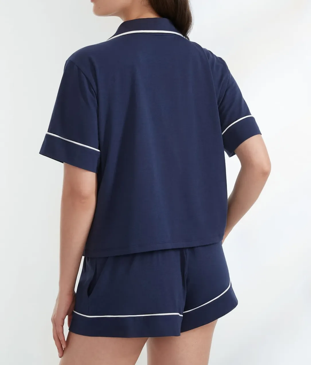 The Audrey Knit Pajama Short Set